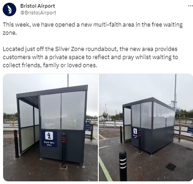 What do you think of Bristol airports multifaith area?