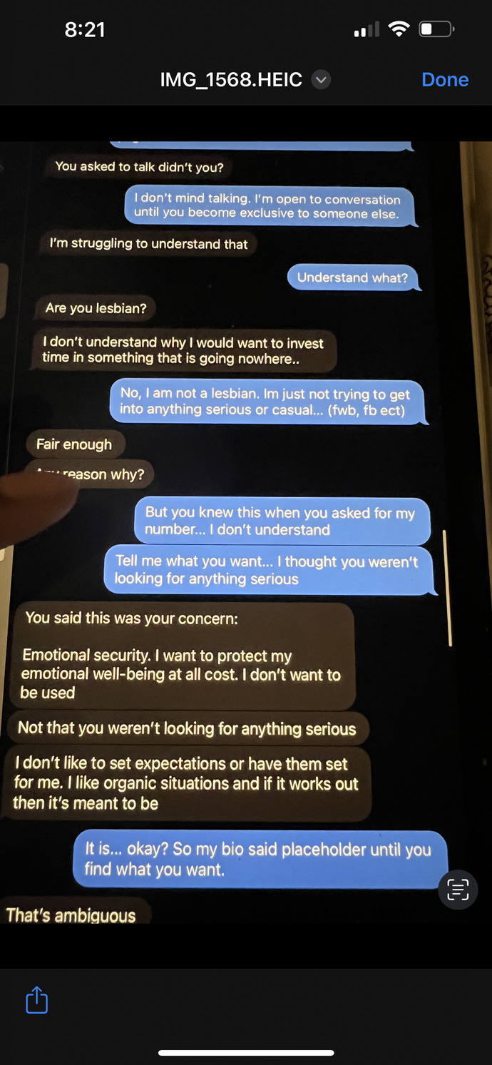 Is he a jerk? Or… was he trying to insult me?