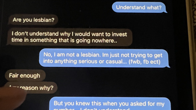 Is he a jerk? Or… was he trying to insult me?