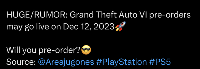 Thoughts on this GTA 6’s rumor?