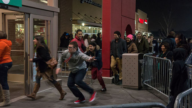 Today is Black Friday. Were the stores crazy today?