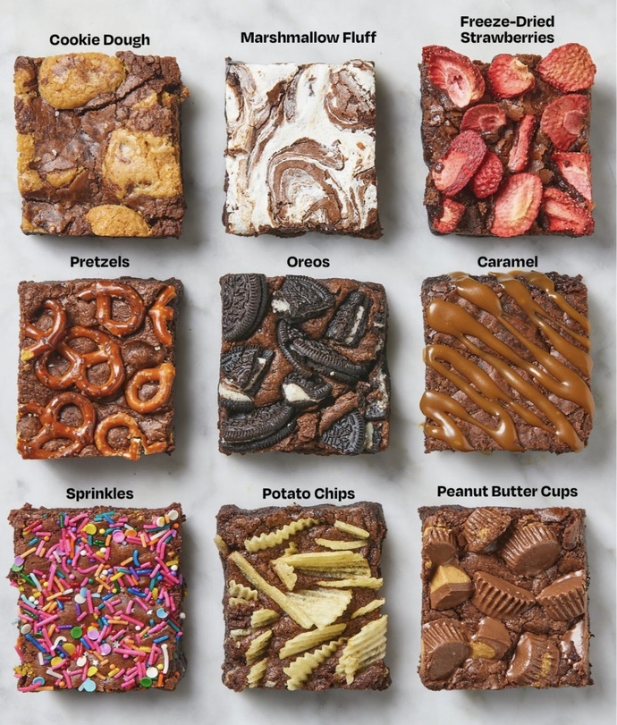 Which brownie topping do you like?