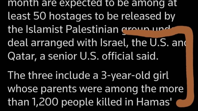 Were some American hostages released yet?
