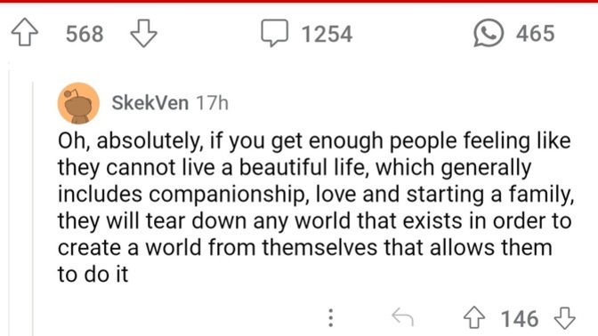 What are your thoughts on this? "Tearing down" part of it seems pretty scary to me... Do you agree with this comment?
