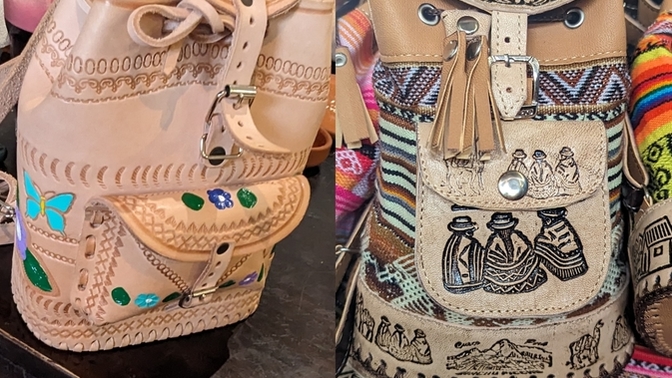 Which purse is prettier?
