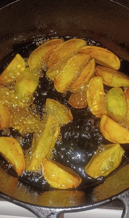 When was the last time you deep-fried something the old-fashioned way?