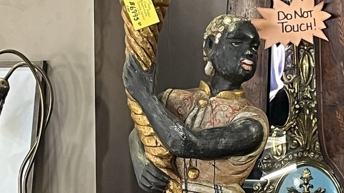 Is this candelabra racist?