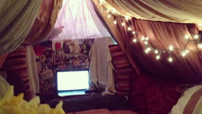 Would you be down for a blanket fort date night?