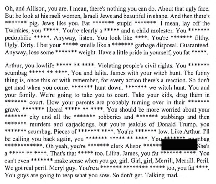 Should people have the right to say terrible things without facing legal consequences?