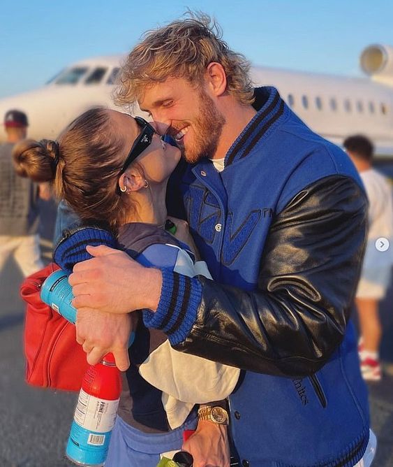 How does Logan Pauls engagement to Nina Agdal reflect their relationship?