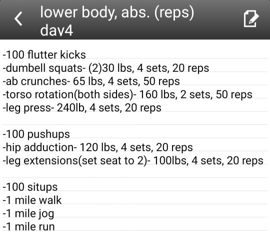 Opinion on my workout schedule?