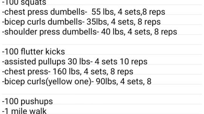 Opinion on my workout schedule?