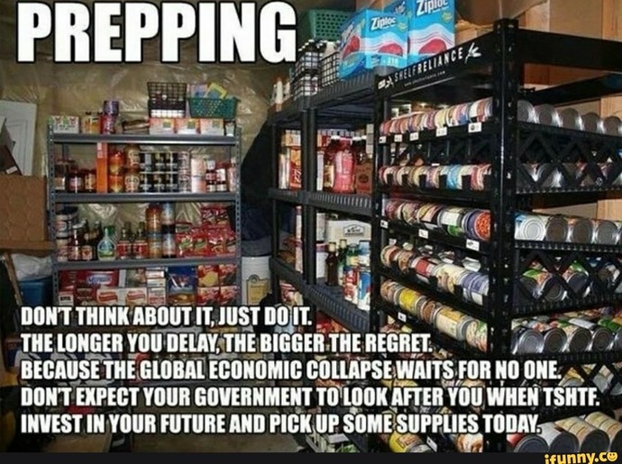 The Government aint coming if the SHTF. Do you PREP?