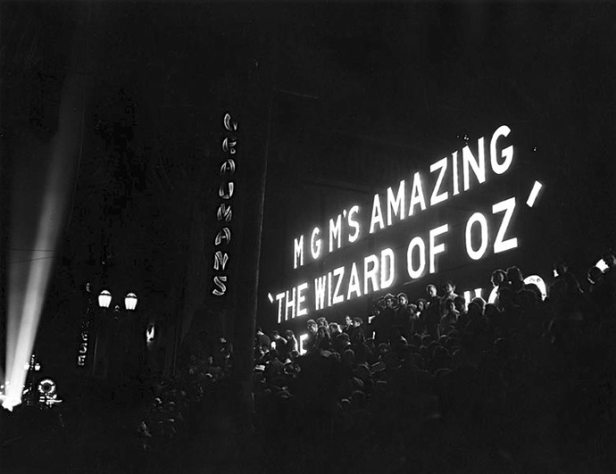 What do you think peoples reactions were like when they went to see The Wizard of Oz first premiered back in 1939?