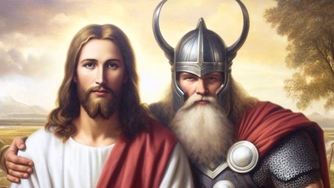 Is Wotan father of Jesus?