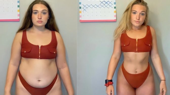 Do you think that a lot of time people losing or gaining weight, elevates their appearance significantly?