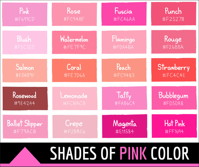 What is your favorite shade of PINK?