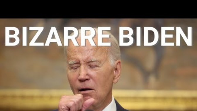Back in the 60s Dean Martin often appeared drunk on his television show. Later he said it was just an act. Is Joe Biden's dementia also just an act?
