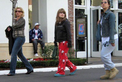 Do you ever go out in public wearing pajama bottoms?