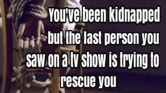 Who is rescuing you?