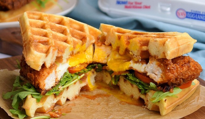 The waffle sandwich, right or wrong?
