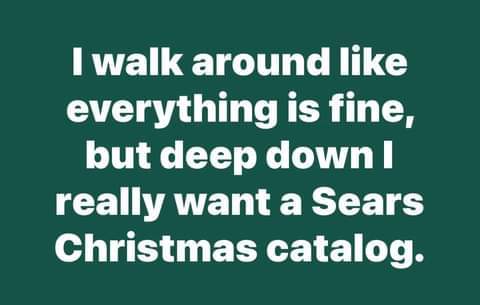 Do you remember the Sears and JCPenney Christmas catalogs?