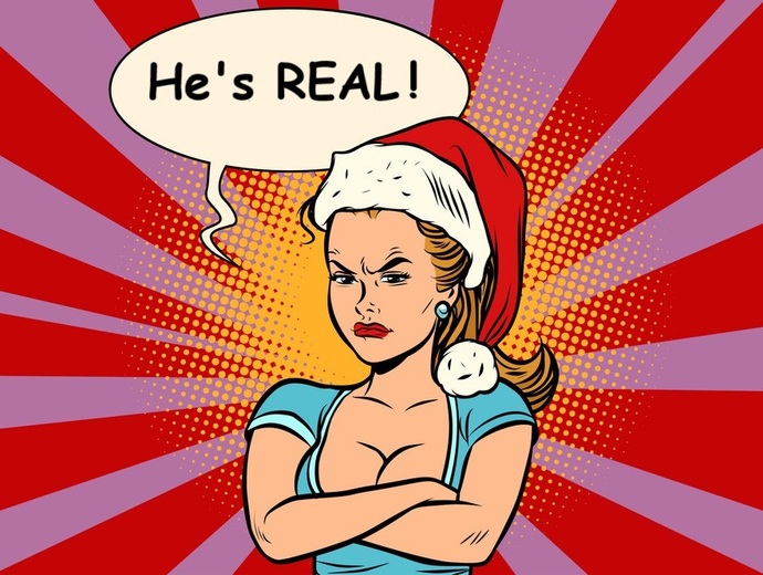 If you discovered your lover still believed in Santa, would you end the relationship?