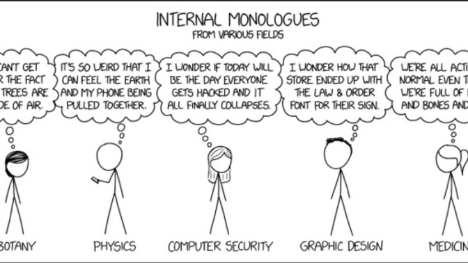 Do you ever have long monologues to yourself in your mind?
