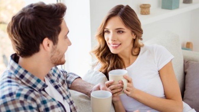What does it mean when a girl talks mostly about romance and relationships with you? Does it mean she likes me?
