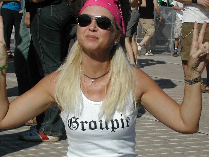 What would you do if you discovered that your wife of 10 years was a GROUPIE before you knew her?
