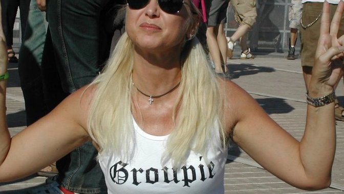 What would you do if you discovered that your wife of 10 years was a GROUPIE before you knew her?