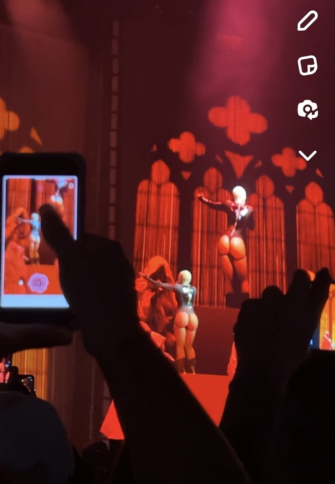 What’s the closest you’ve been to the stage at a concert?