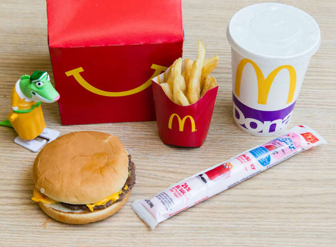 What foods and toy would go in YOUR happy meal?