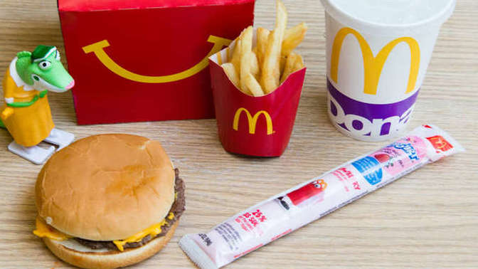 What foods and toy would go in YOUR happy meal?