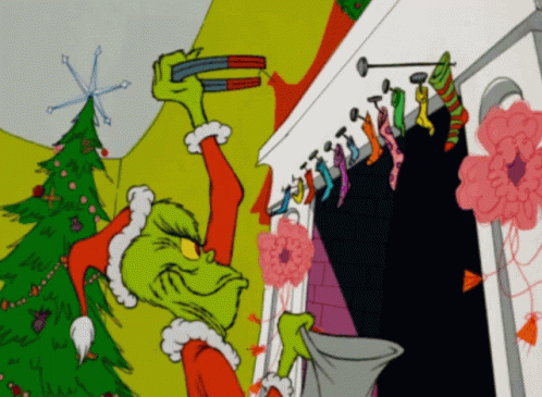 What would YOU do if you caught the GRINCH trying to steal YOUR Christmas?