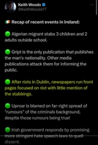 Irish protest 40% population replacement in the next 10 years. Thoughts?