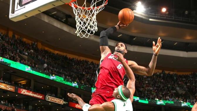 What would you do if LeBron dunked on you?