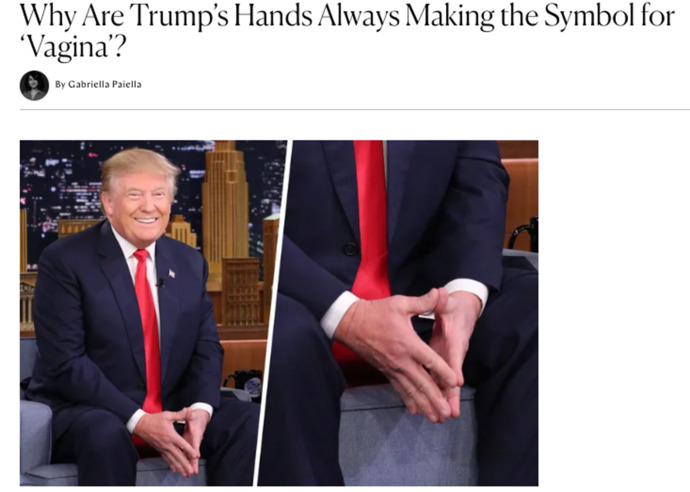 Guys, Is it still a Satanic or naughty hand gesture if a Democrat does it?