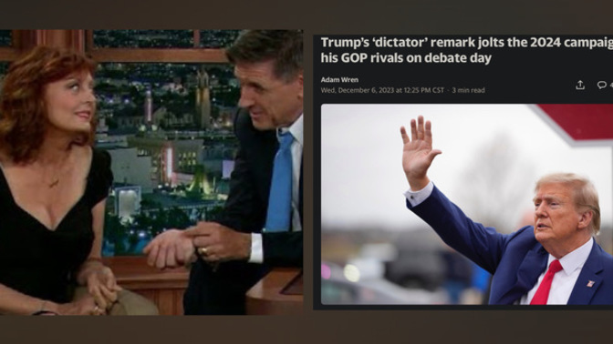 Susan Sarandon vs Trump: Which comment is worse?