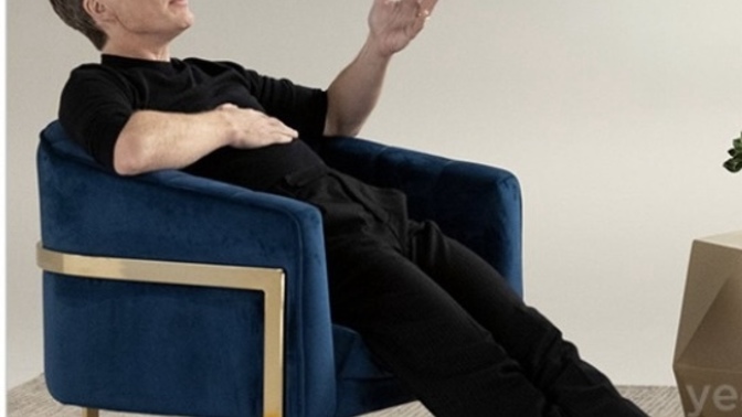 Why is he sitting in this position when I am sitting beside him?