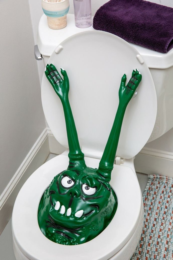 What is the biggest thing you ever flushed down a toilet,?