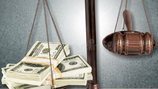 Does Money control the scales of justice?