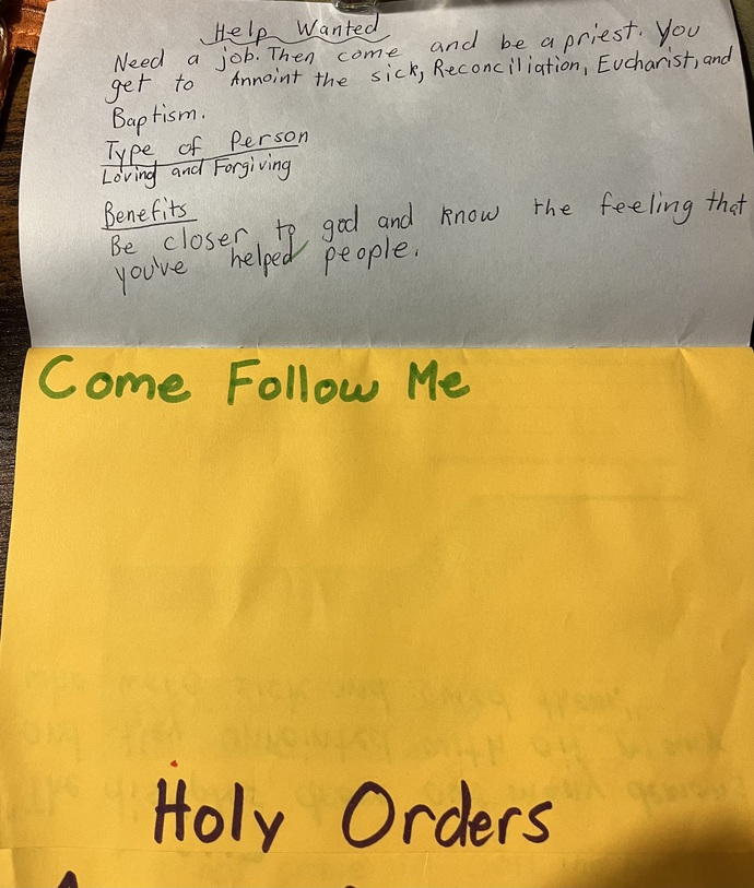 Becoming a church official
