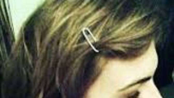 Girls, do you enjoy wearing paperclips on your hair?