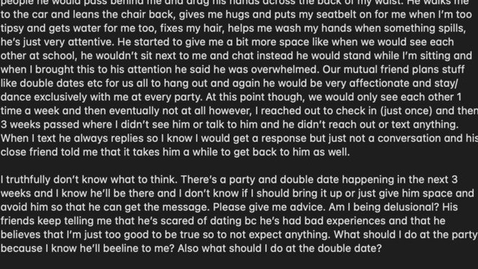 Please help!!! He hasn't talked to me in almost 3 weeks, what should I do everyone is telling me something different?