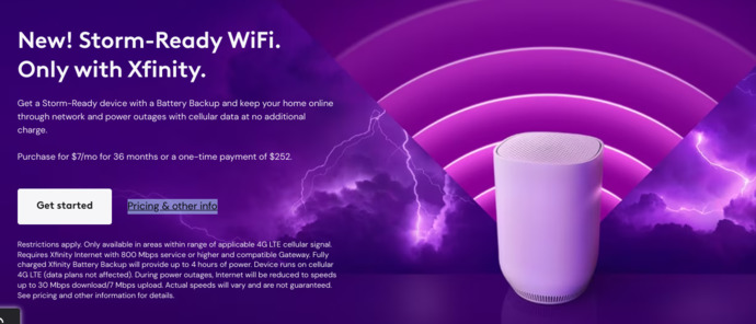 Verizon Internet?