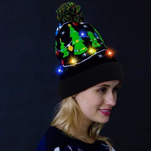 What do you think of ugly Christmas sweaters and beanies with LED lights?