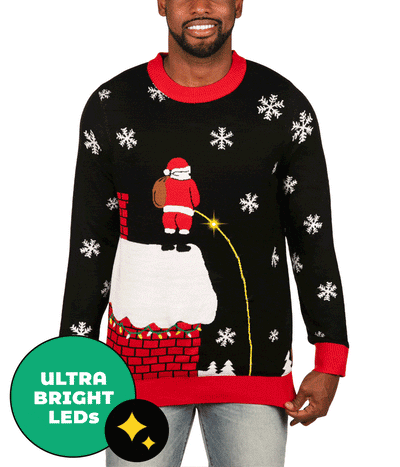 What do you think of ugly Christmas sweaters and beanies with LED lights?