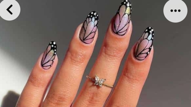 Do you like nails with weird designs?