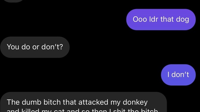 My mom kills her animals?